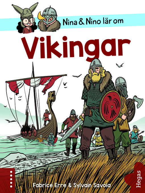 Omslagsbild för Nina och Nino lär om Vikingar